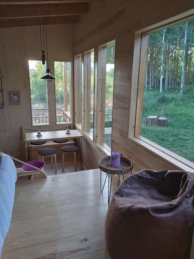 Bonita Cabana De Los Arboles En La Rioja , Durmiendo Entre Arboles Anguciana Bagian luar foto